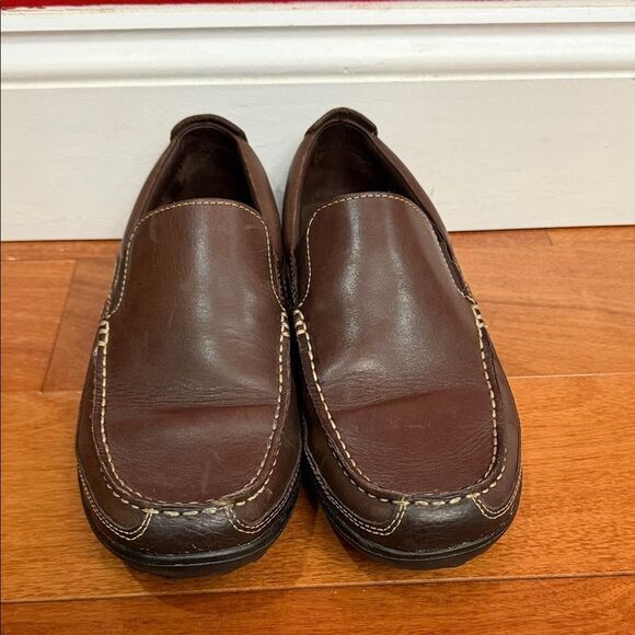 Cole Haan Men\'s‎ Tucker Venetian Slip on loafers in Brown Leather size 8.5M main image 6